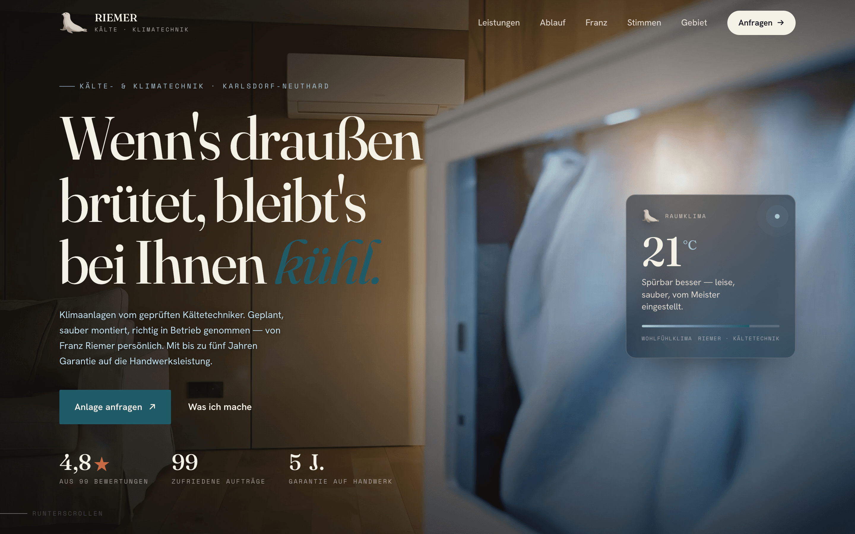 Website Franz Reimer